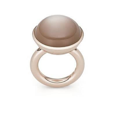 Diana Faraj Schmuck ‧ Brauner Mondstein Rotgold